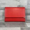 siena bright red board supported document wallet