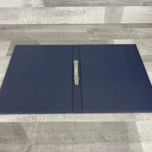 siena round ring binder navy