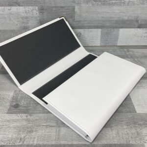 siena white board-supported document wallet inside